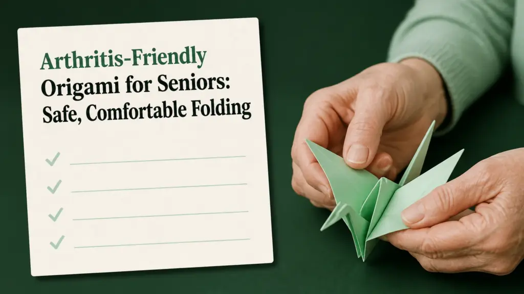 Arthritis-Friendly Origami for Seniors: Safe, Comfortable Folding arthritis friendly origami for seniors