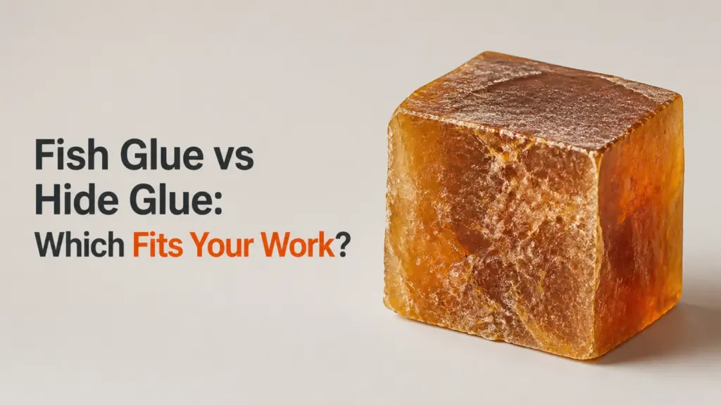 Fish Glue vs Hide Glue: Which Fits Your Work? fish glue vs hide glue