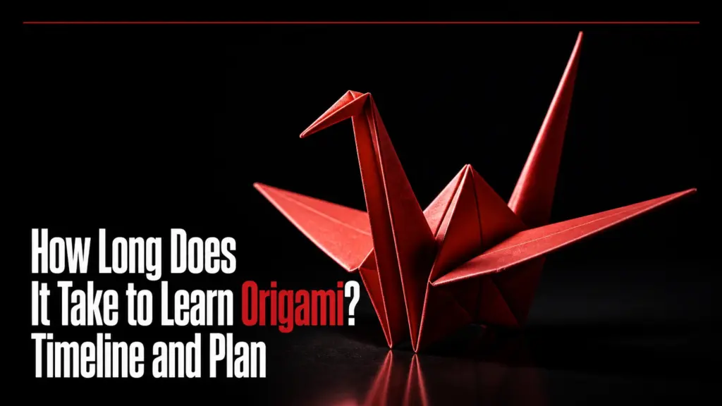 how long does it take to learn origami