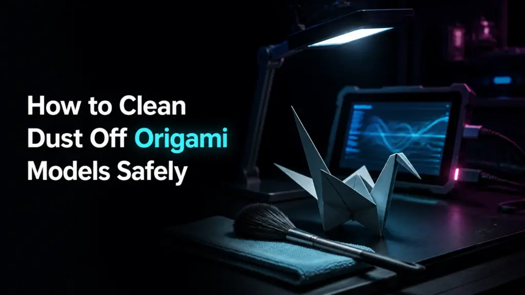 How to Clean Dust Off Origami Models Safely how to clean dust off origami models