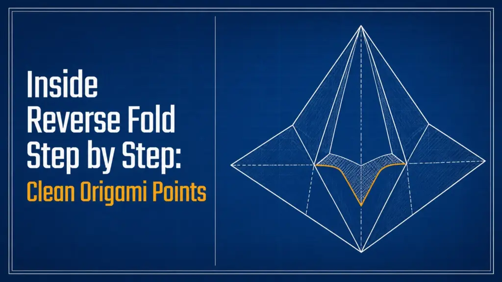 inside reverse fold step by step