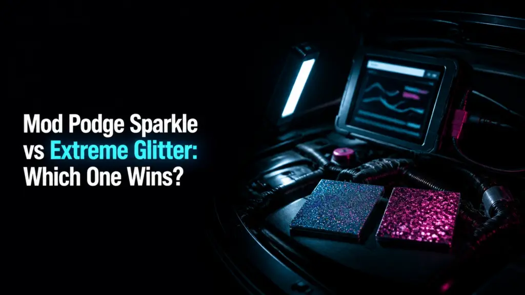 mod podge sparkle vs extreme glitter