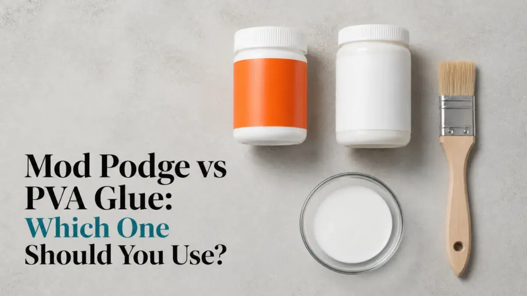 Mod Podge vs PVA Glue: Which One Should You Use? mod podge vs pva glue