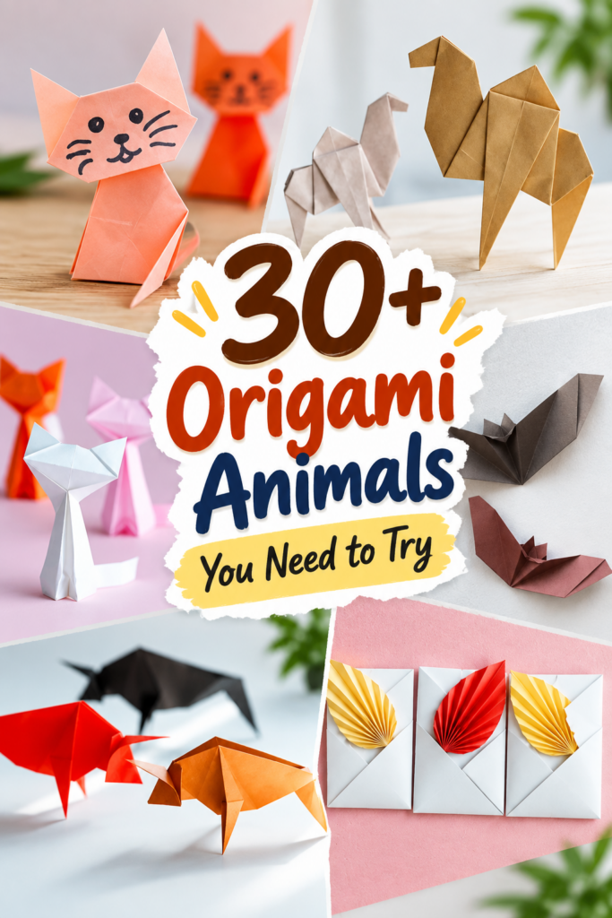 30+ Origami Animals You Need to Try 30+ Origami Animals You Need to Try
