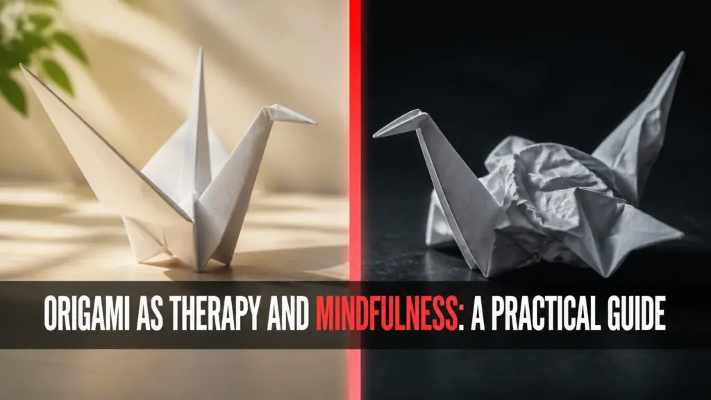 Origami as Therapy and Mindfulness: A Practical Guide origami as therapy and mindfulness
