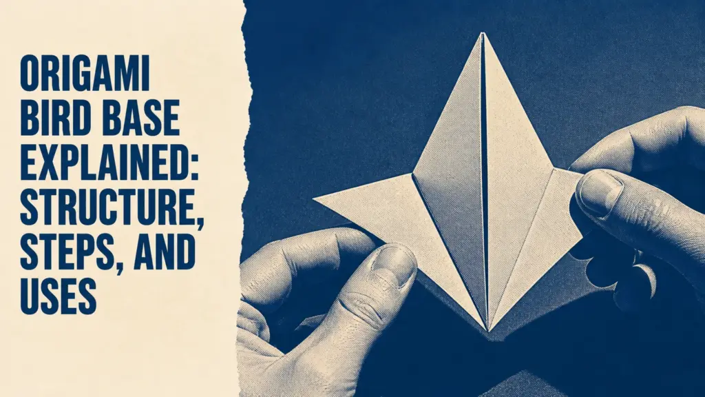 origami bird base explained