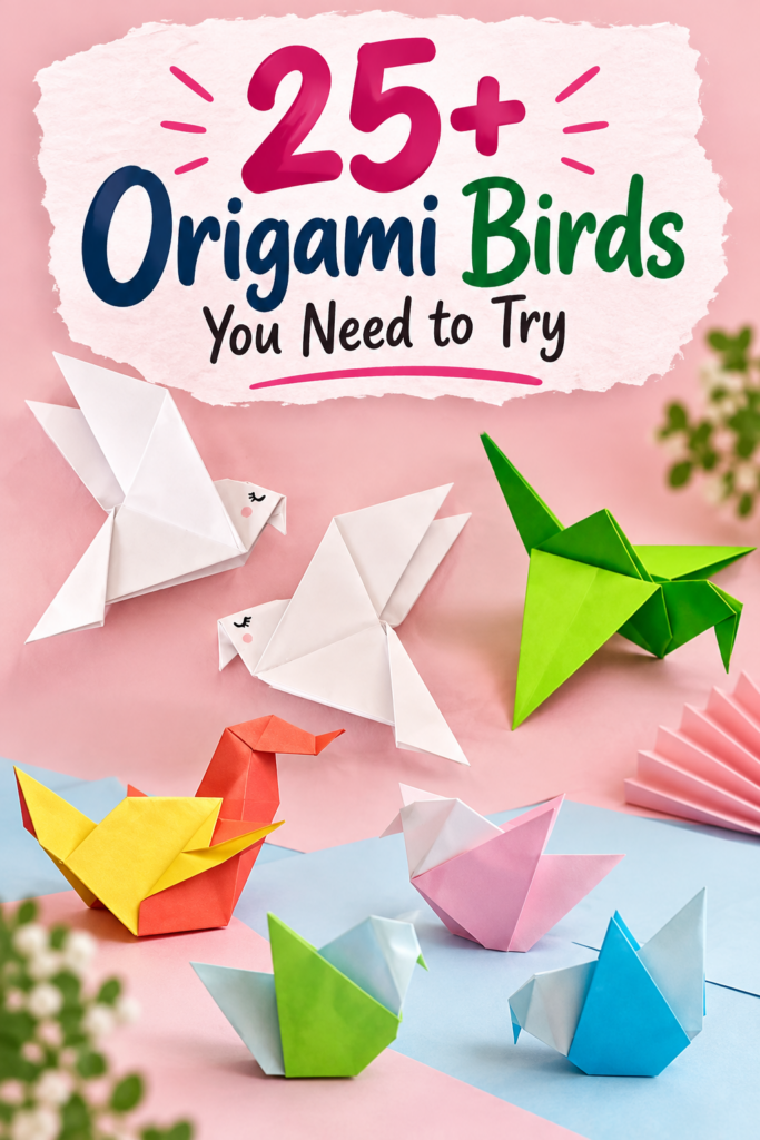 25+ Origami Birds You Need to Try 25+ Origami Birds You Need to Try