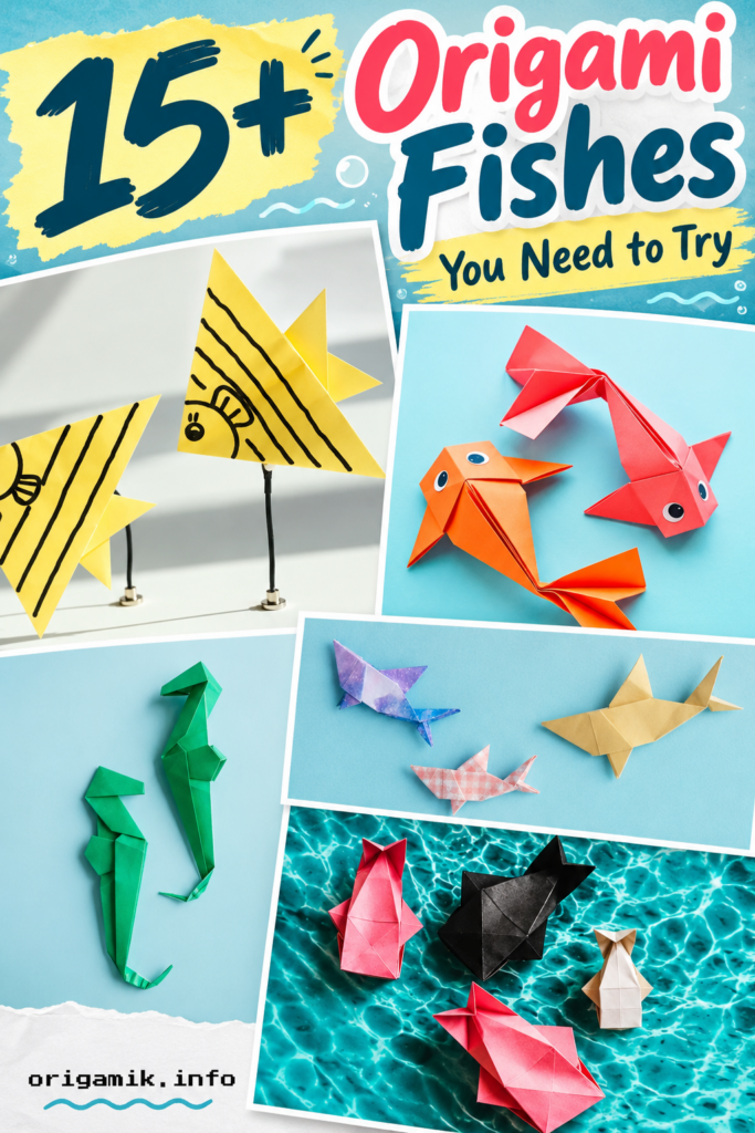 15+ Origami Fishes You Need to Try