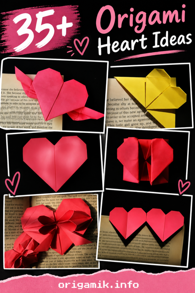 35+ Origami Heart Ideas 35+ Origami Heart Ideas