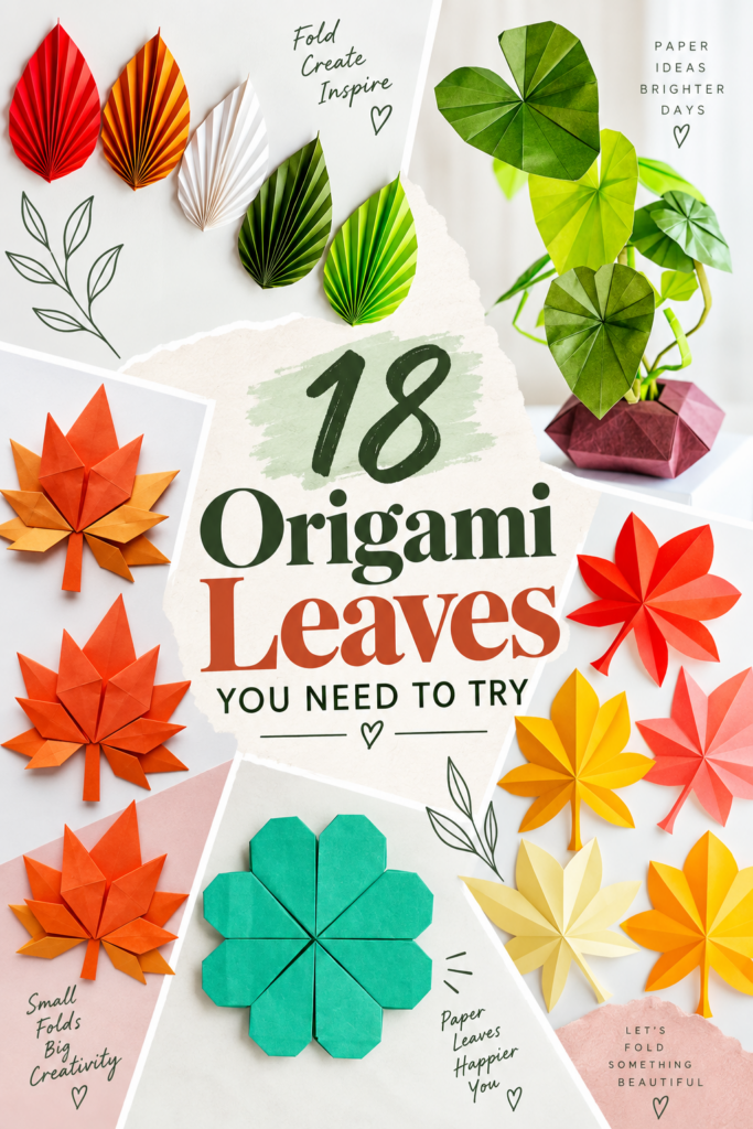 18 Origami Leaves You Need to Try
