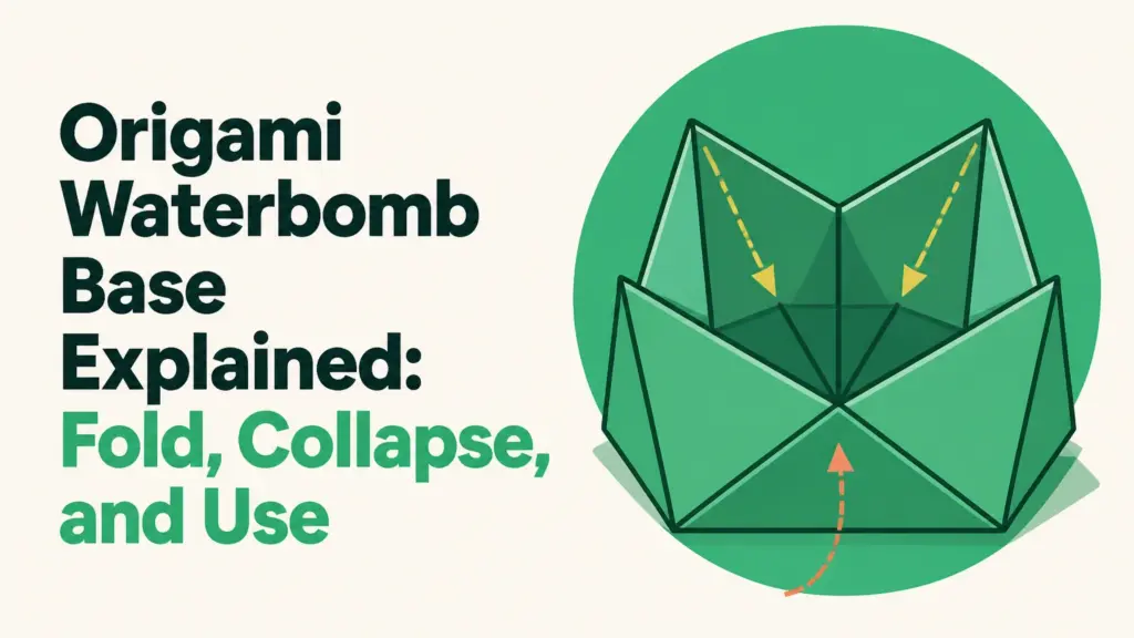 origami waterbomb base explained