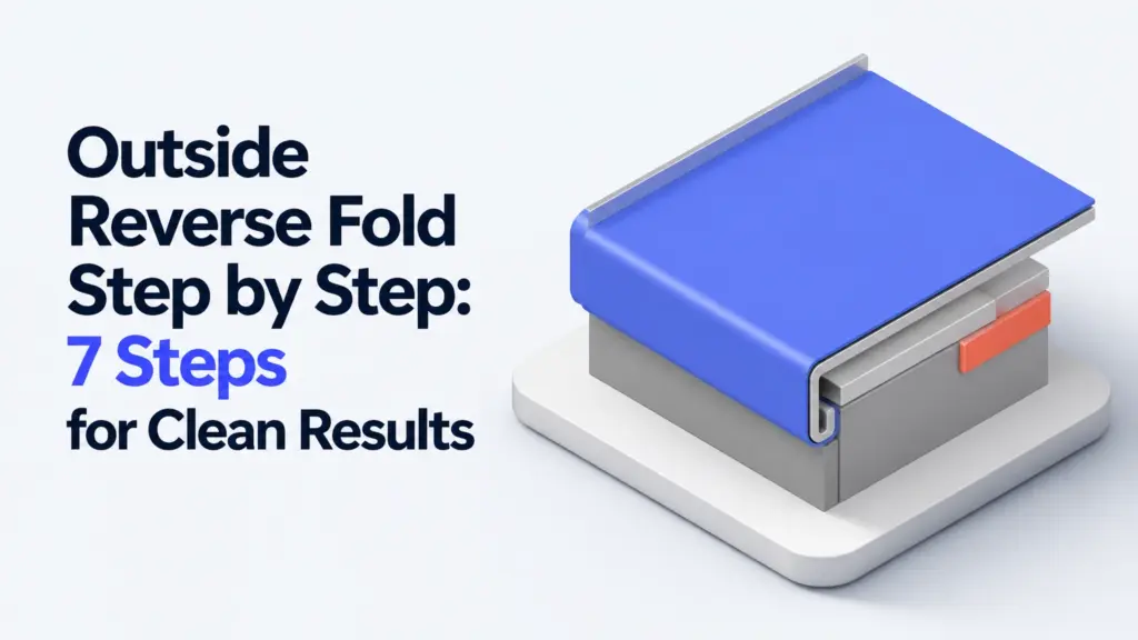 outside reverse fold step by step