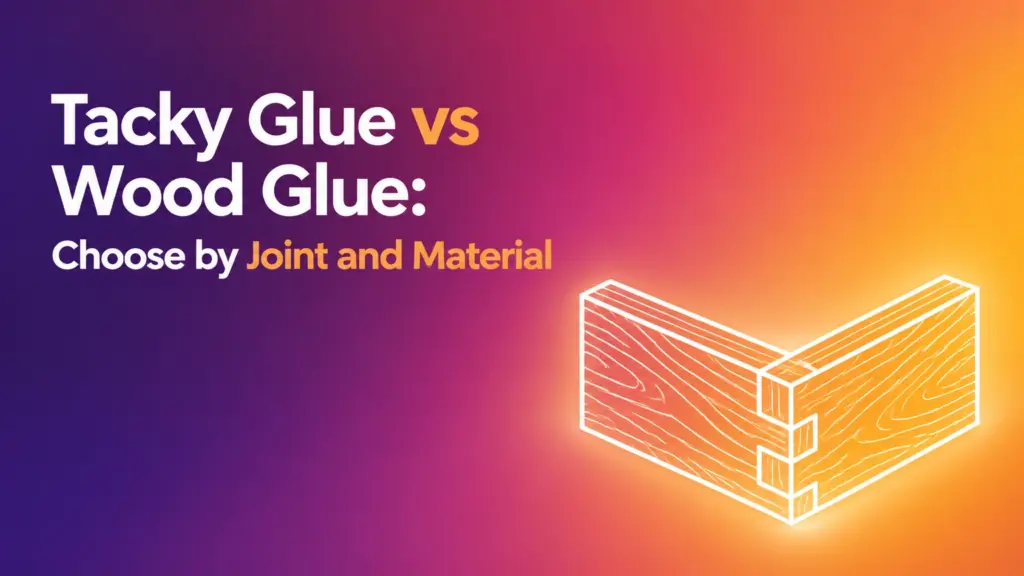 tacky glue vs wood glue