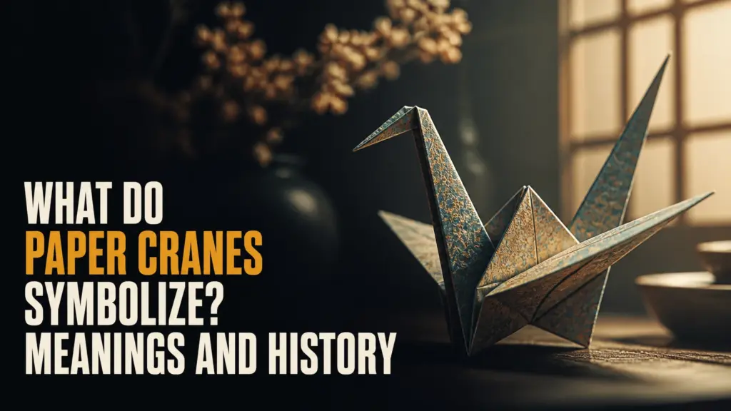 What Do Paper Cranes Symbolize? Meanings and History what do paper cranes symbolize