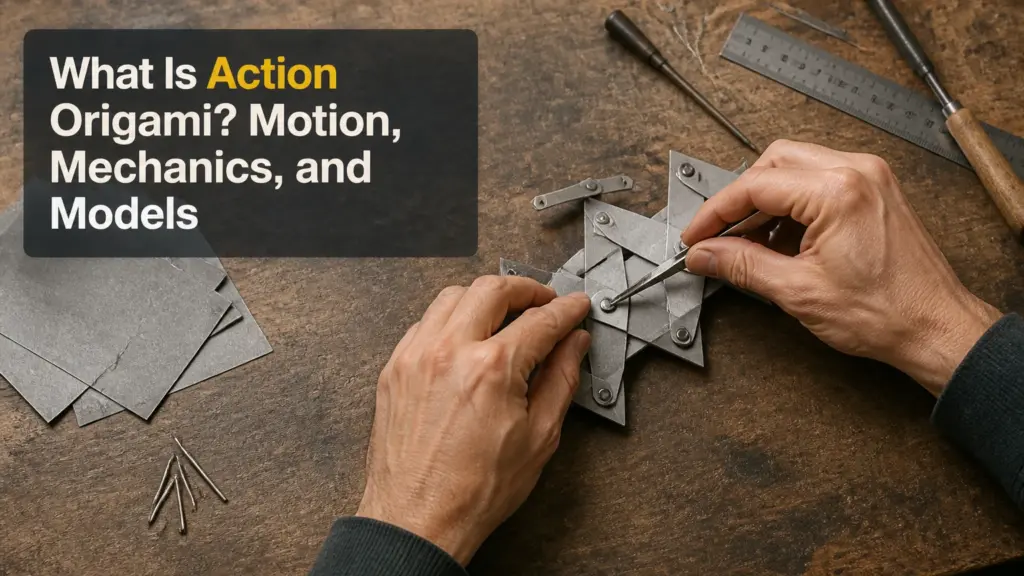 What Is Action Origami? Motion, Mechanics, and Models what is action origami