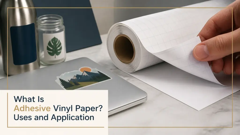 what is adhesive vinyl paper