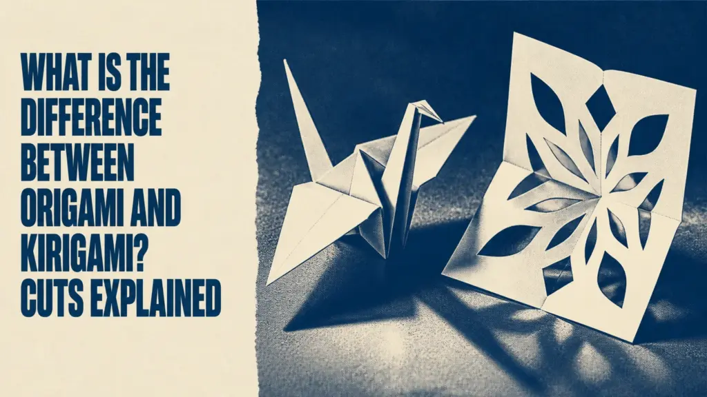 What Is the Difference Between Origami and Kirigami? Cuts Explained what is the difference between origami and kirigami
