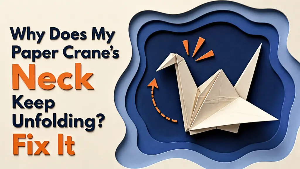 Why Does My Paper Crane’s Neck Keep Unfolding? Fix It why does my paper cranes neck keep unfolding