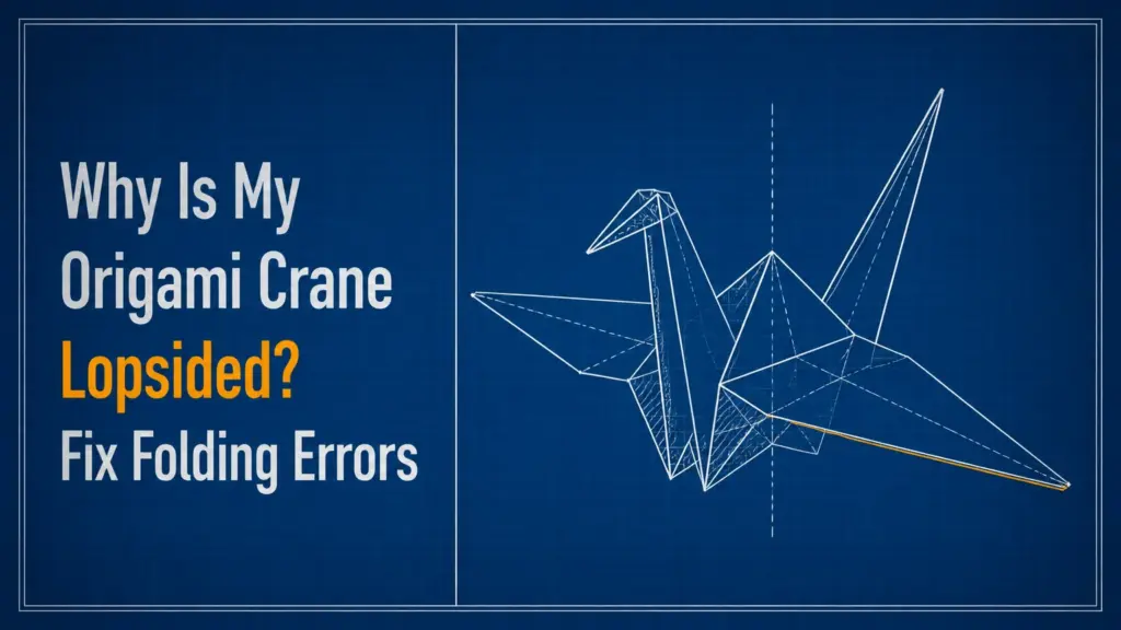 Why Is My Origami Crane Lopsided? Fix Folding Errors why is my origami crane lopsided