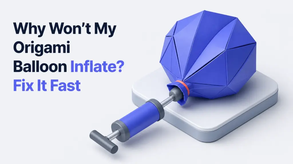 Why Won’t My Origami Balloon Inflate? Fix It Fast why wont my origami balloon inflate
