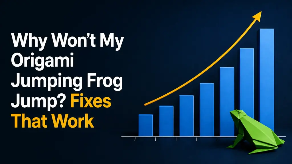 Why Won’t My Origami Jumping Frog Jump? Fixes That Work why wont my origami jumping frog jump