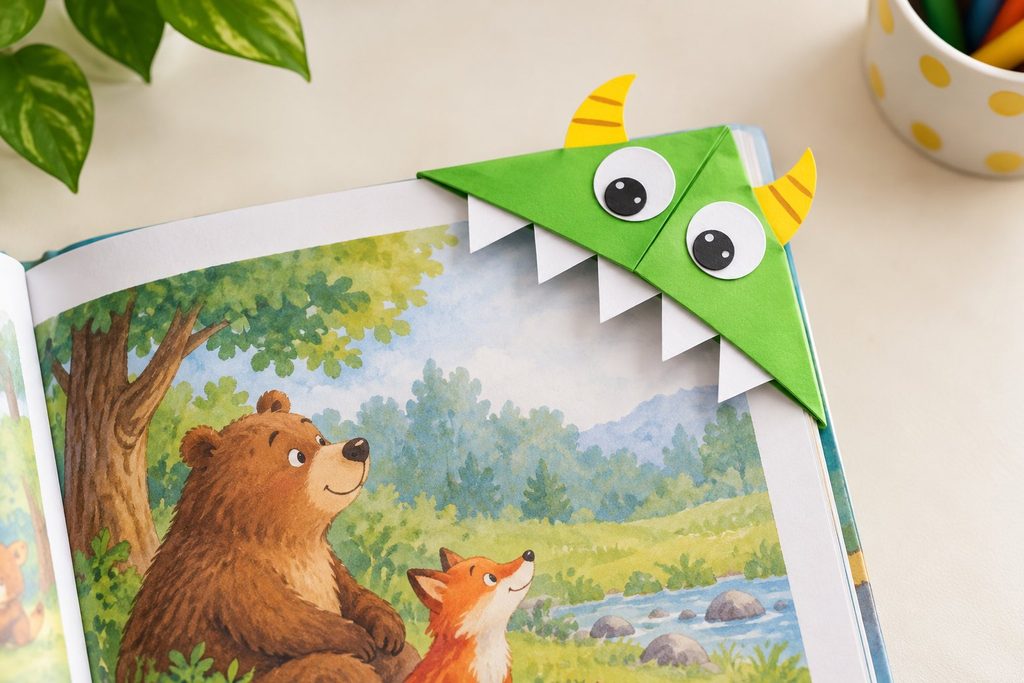 Corner Monster Bookmark