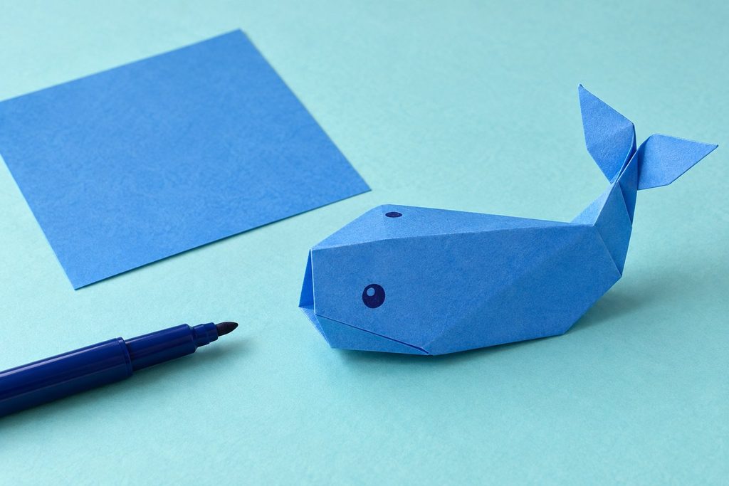Easy Paper Whale