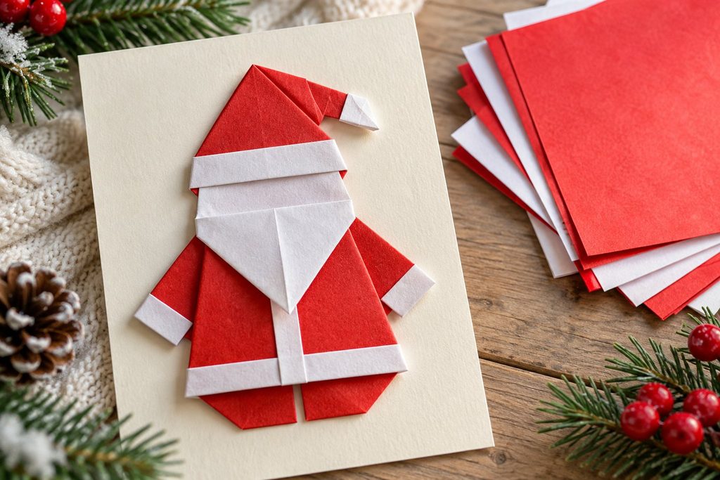 Origami Santa Claus