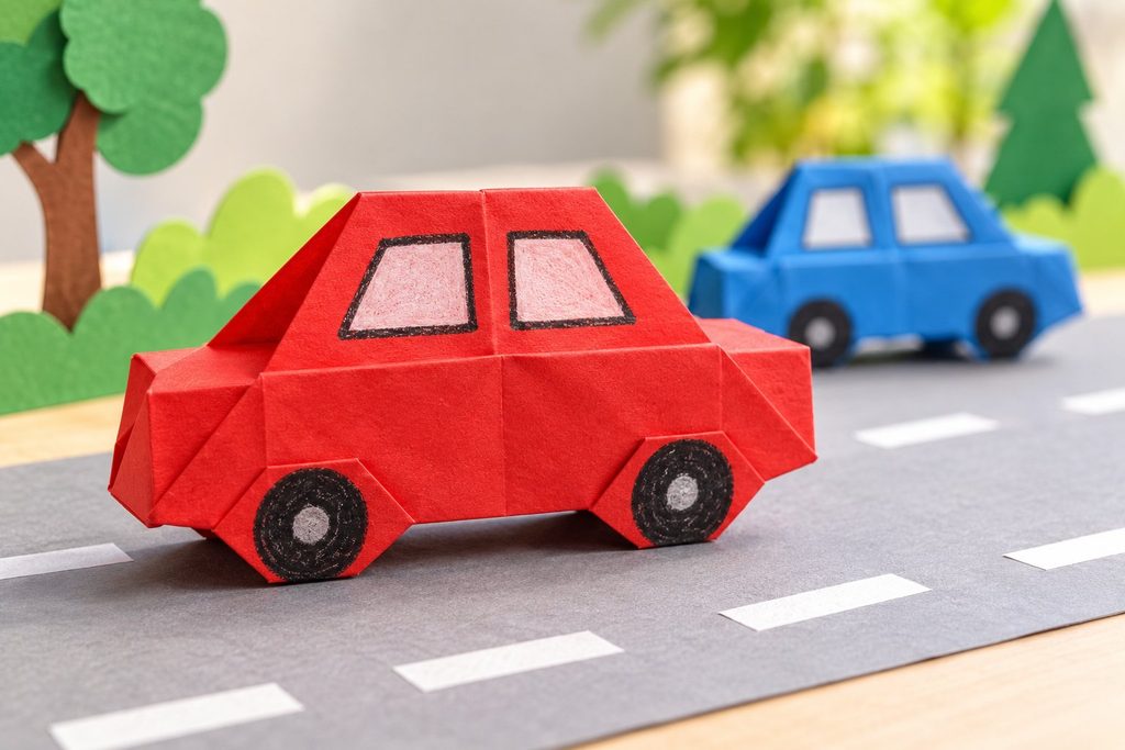 Simple Origami Car